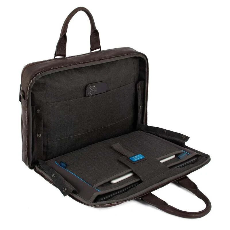Бизнес чанта Piquadro Martin с отделение за iPad®Pro 12,9 и  RFID, черен цвят
